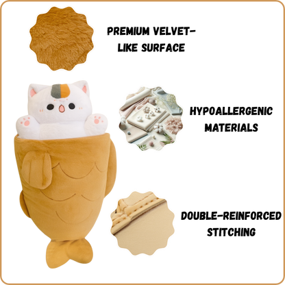 💎Velluna SnuggleCat™ – Ultra-Soft Heartwarming Plush