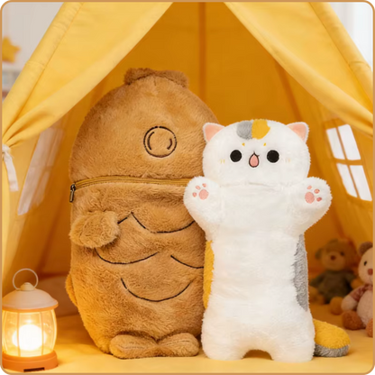 💎Velluna SnuggleCat™ – Ultra-Soft Heartwarming Plush