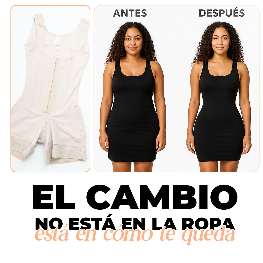 Faja Velluna Shapewear 3 in 1 – Alta Compressión + Panty Cachetero Velluna MoonFit Gratis